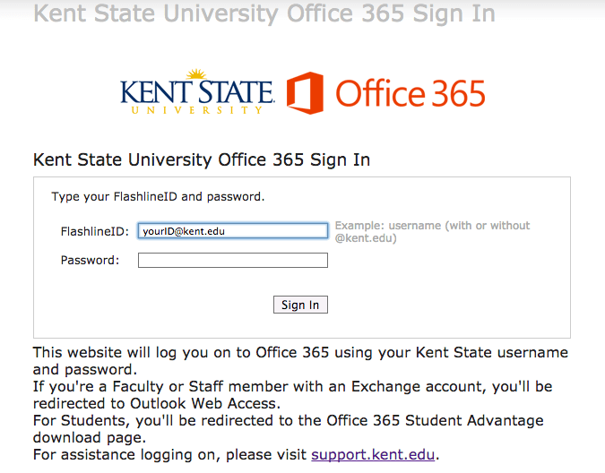 Microsoft Office Kent State University